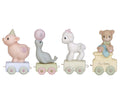 00-03 Bundle of Birthday Train Set of 4 -  Ages baby - 3  - Country N More Gifts
