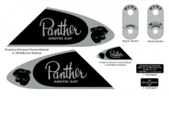1968 Arctic Cat Panther Set