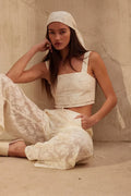 Air I Breathe Floral Net Lace Cropped Tank Top - ShopPromesa