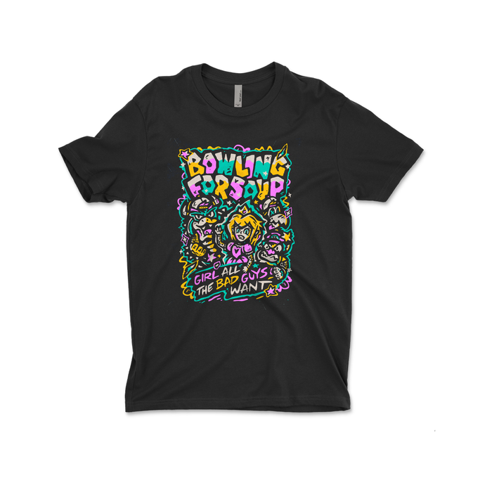 Bowling For Soup - Girl All The Bad Guys Want Mario Tee