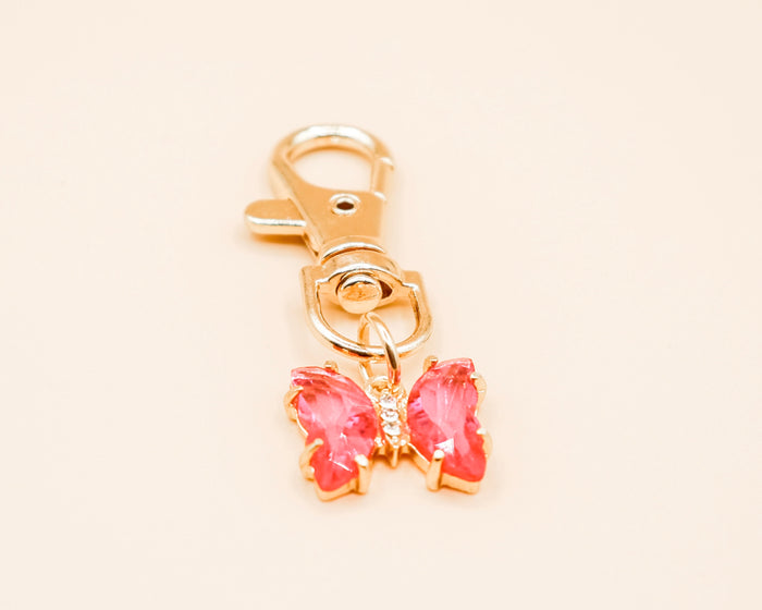 Butterfly Charm: Rose