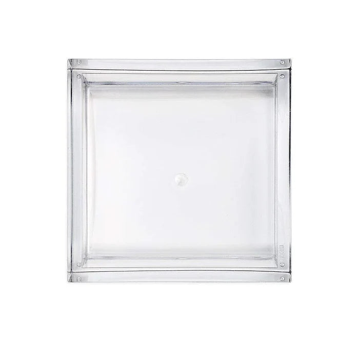 Caspari Acrylic Cocktail Napkin Holder in Crystal Clear - Mildred Hoit