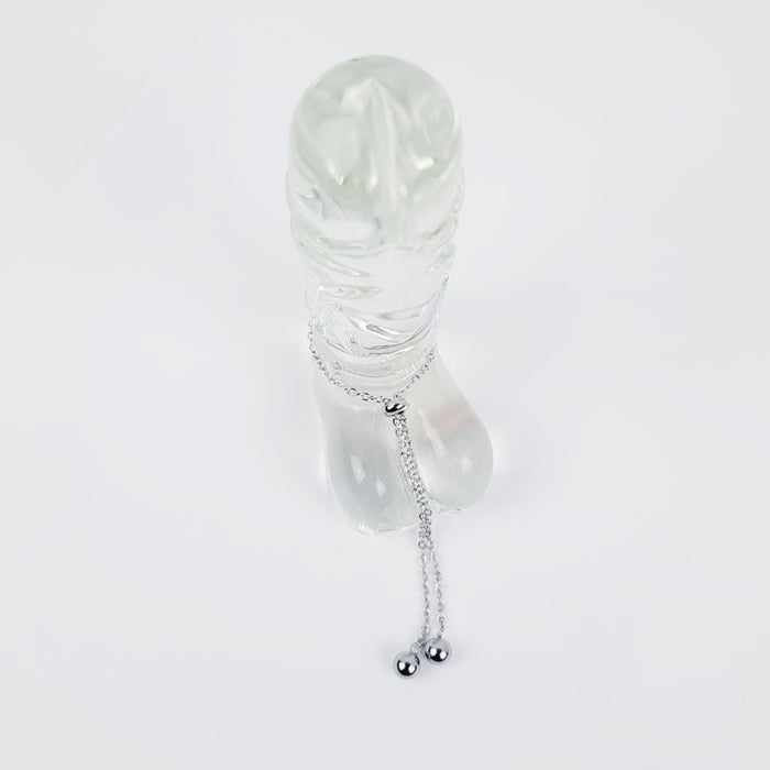 Chain Penis Noose with Ball Weights