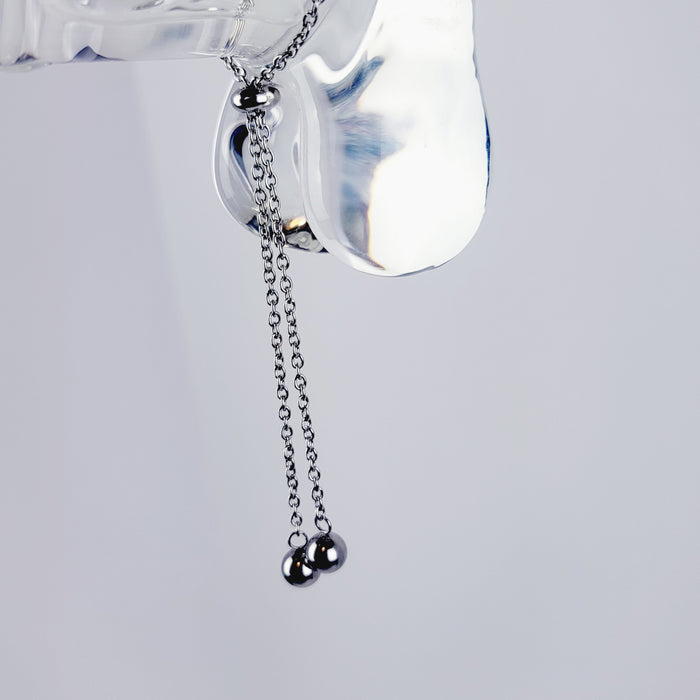 Chain Penis Noose with Ball Weights
