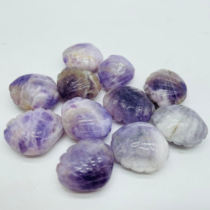 Chevron Amethyst Shell Carving Crystal Wholesale -Wholesale Crystals
