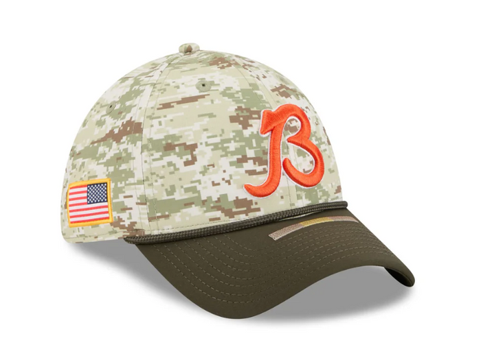 Chicago Bears 2025 Salute to Service Digi Camo Alt 39THIRTY Stretch Fit