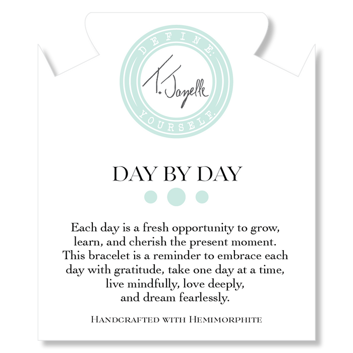 Day by Day Collection- Hemimorphite Gemstone Bracelet