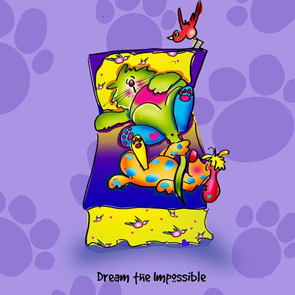 "Dream the Impossible" WHIMSHOTS CANVAS