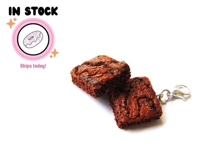 Fudge Brownie Charm, In Stock!