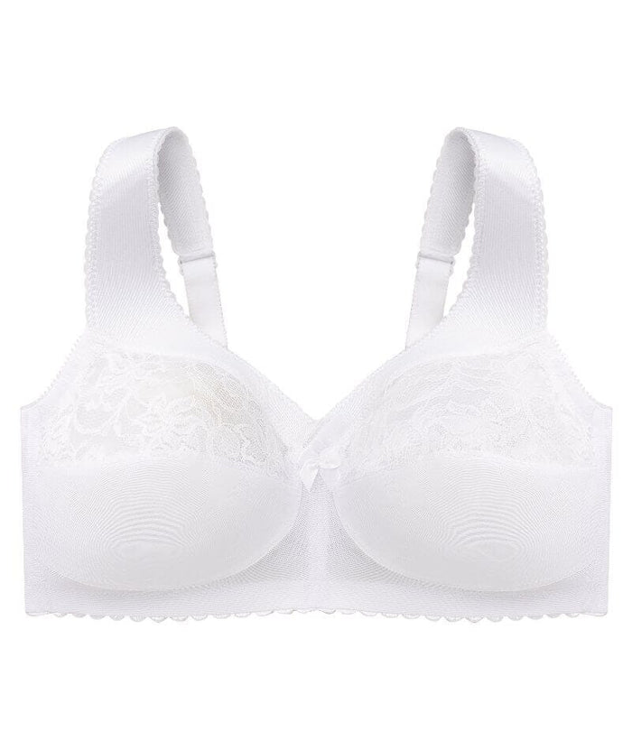 Glamorise Magiclift Original Wire-Free Support Bra - White Bras
