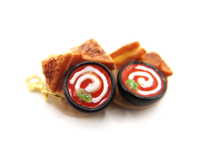 Grilled Cheese and Tomato Soup Charm