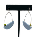 Inteplei Jewelry - Earrings - Acrylic Half Round Mix #E014