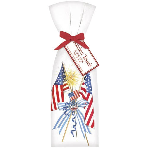 Mary Lake-Thompson Flag Ribbon Towel Set - Mildred Hoit
