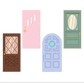 Merch Motel x Pasadena Architectural Salvage Door Magnet Set