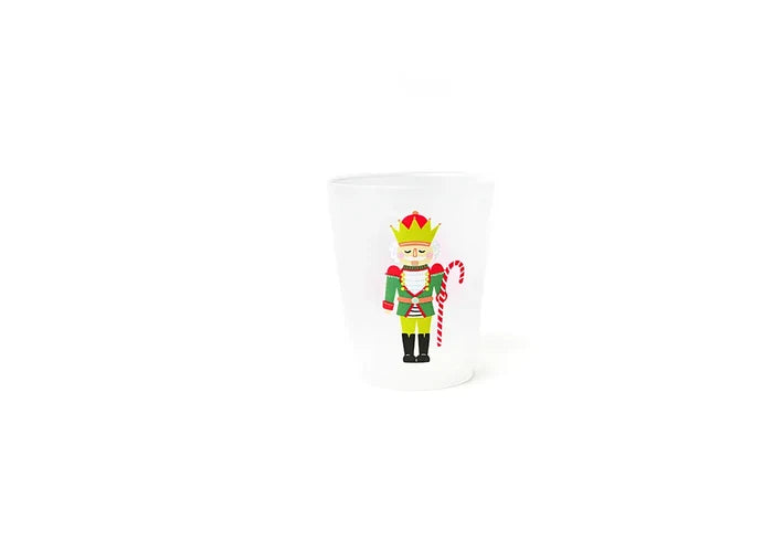 Happy Everything Mr.Nutcracker Frosted Cups