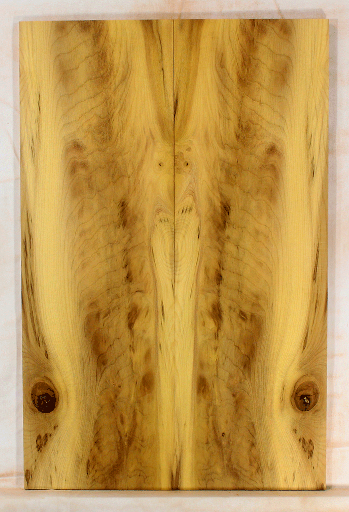 Myrtle Electric Solid Body Droptop Guitar Top, Good Color and Contrast with Figure (KL19)