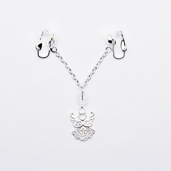 "Naughty and Nice" Angel Labia Chain Dangle