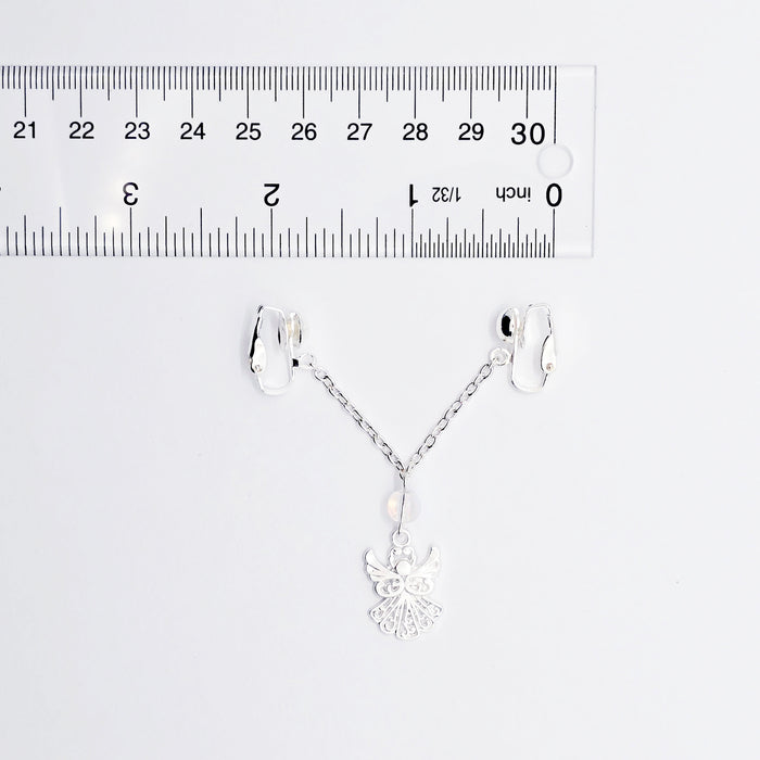 "Naughty and Nice" Angel Labia Chain Dangle