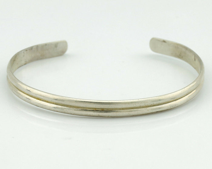 Navajo Bracelet SOLID .925 Silver Native American Artist C.80's