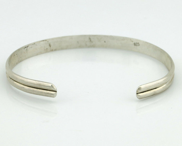 Navajo Bracelet SOLID .925 Silver Native American Artist C.80's