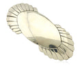 Navajo Hair Clip Barrette .925 Silver Hand Stamped Artist Signed C Montoya C80s