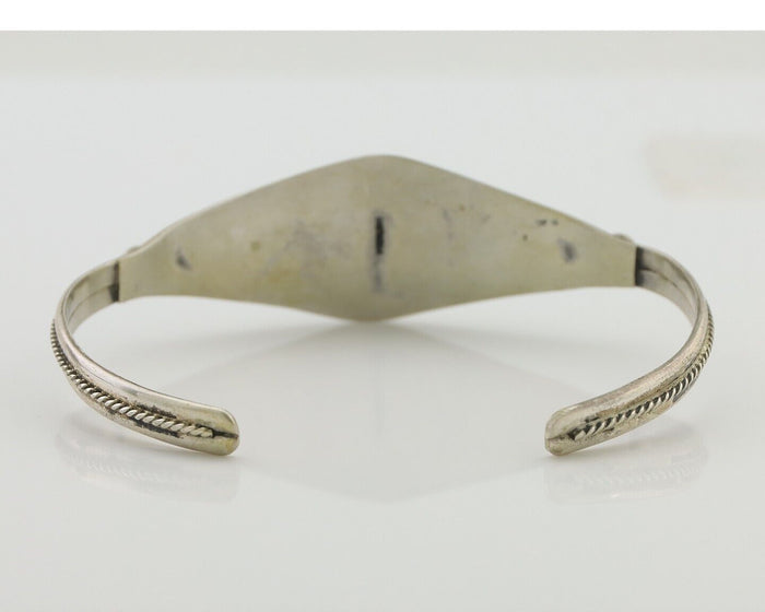 Navajo Handmade Bracelet 925 Silver Arizona Turquoise Native American C.80's