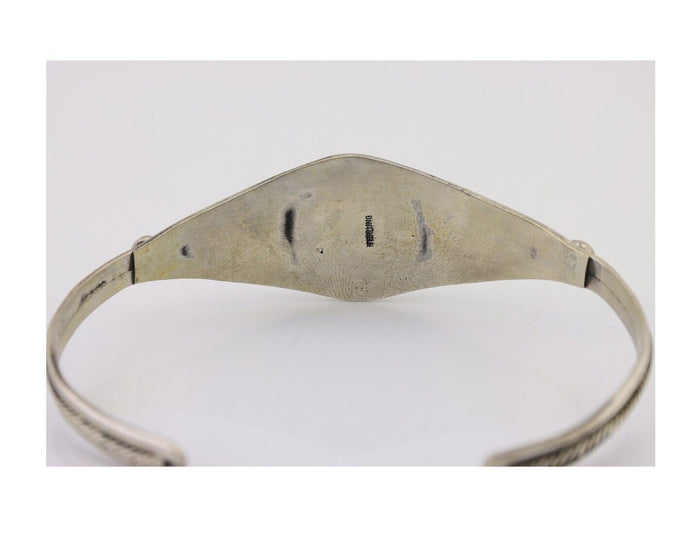 Navajo Handmade Bracelet 925 Silver Arizona Turquoise Native American C.80's