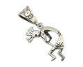 Navajo Kokopelli Pendant 925 Sterling Silver Artist Masha C.80's