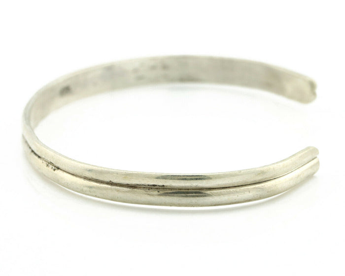 Navajo Toddler Child's Bracelet .925 Solid Silver Native American Artist C.80's