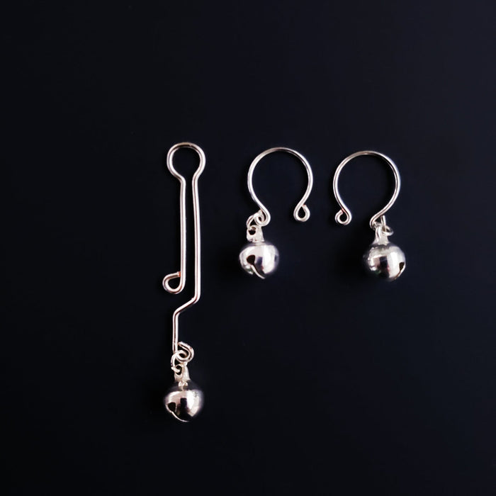 Nipple Rings and Labia Clip with Bells