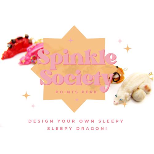 Sprinkle Society Exclusive: Design your own Sleepy Dragon!