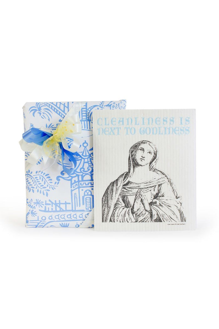 Swedish Dishcloths - Cleanliness Is Next To Godliness - Mildred Hoit