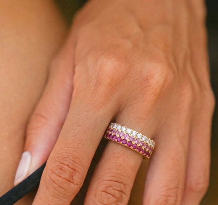 Tropics Layered Gemstone Ring
