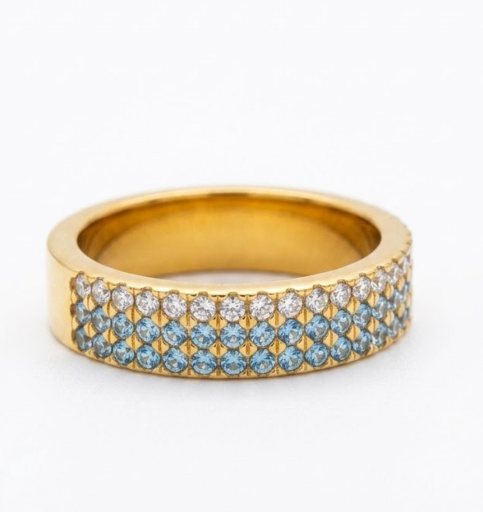 Tropics Layered Gemstone Ring