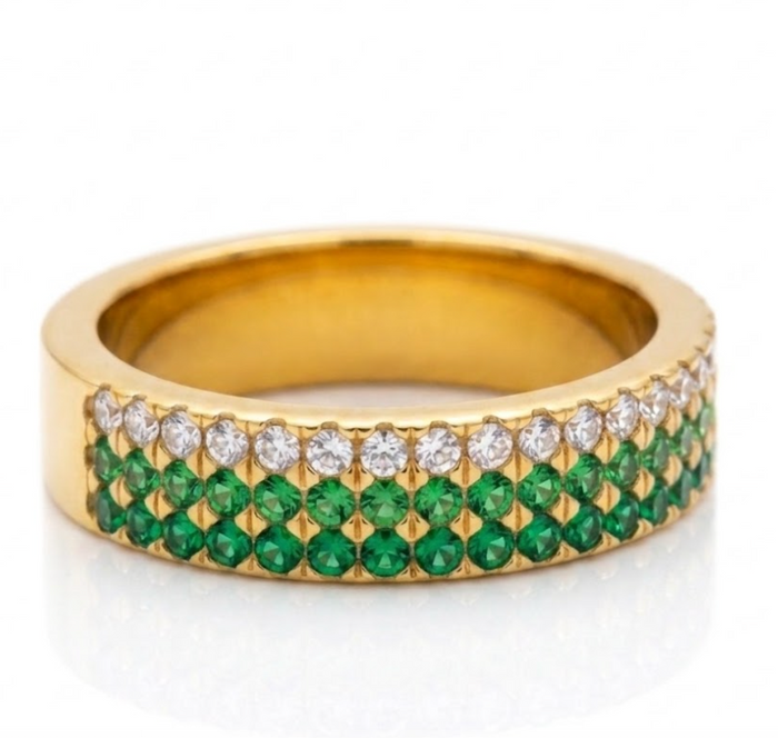 Tropics Layered Gemstone Ring