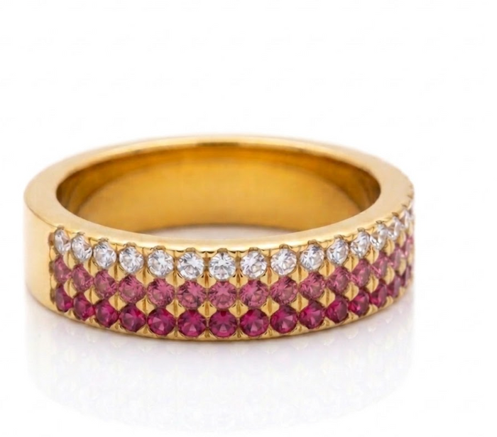 Tropics Layered Gemstone Ring