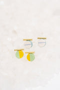 Twenty Two West - Ceramic Earrings - Mini Bob Studs (Assorted Designs)