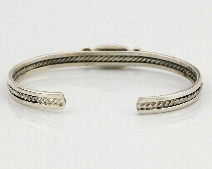 Women's Navajo .925 Silver Nevada Turquoise Artist Inca MFG Circa 1990's