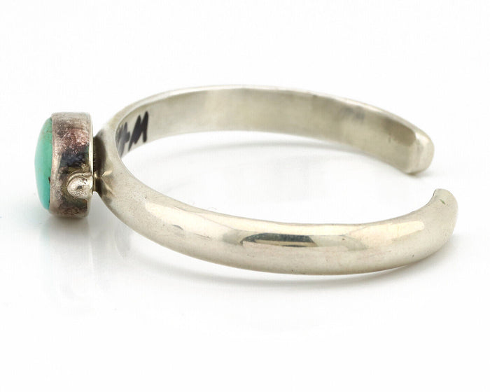Women's Navajo .925 Silver Turquoise Mountain Native American Artist C.80's