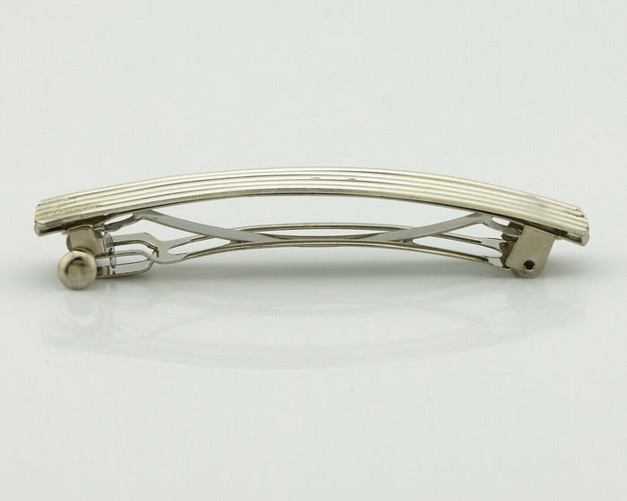 Women's Navajo Hair Clip .925 Silver Handmade Native Artist C.80's