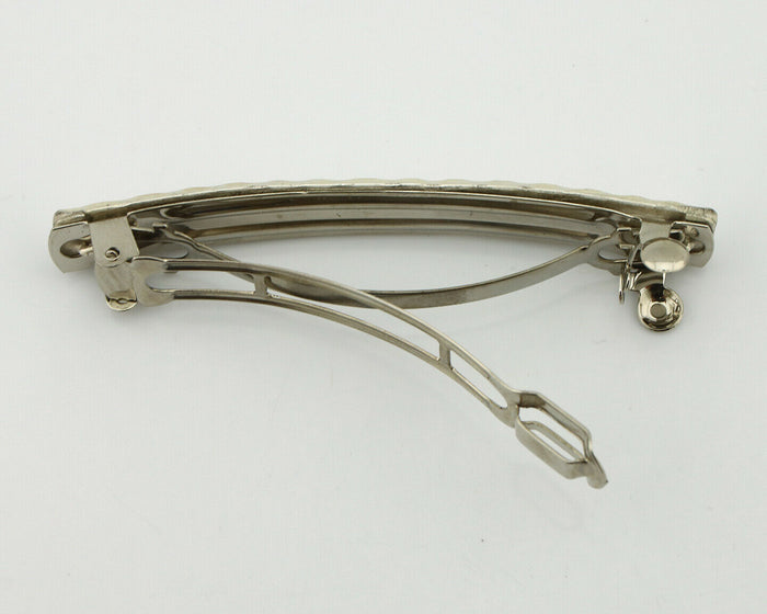 Women's Navajo Hair Clip .925 Silver Handmade Native Artist C.80's