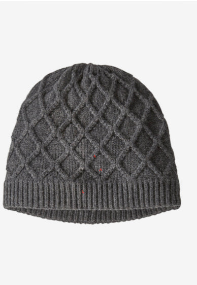W’s honeycomb knit beanie